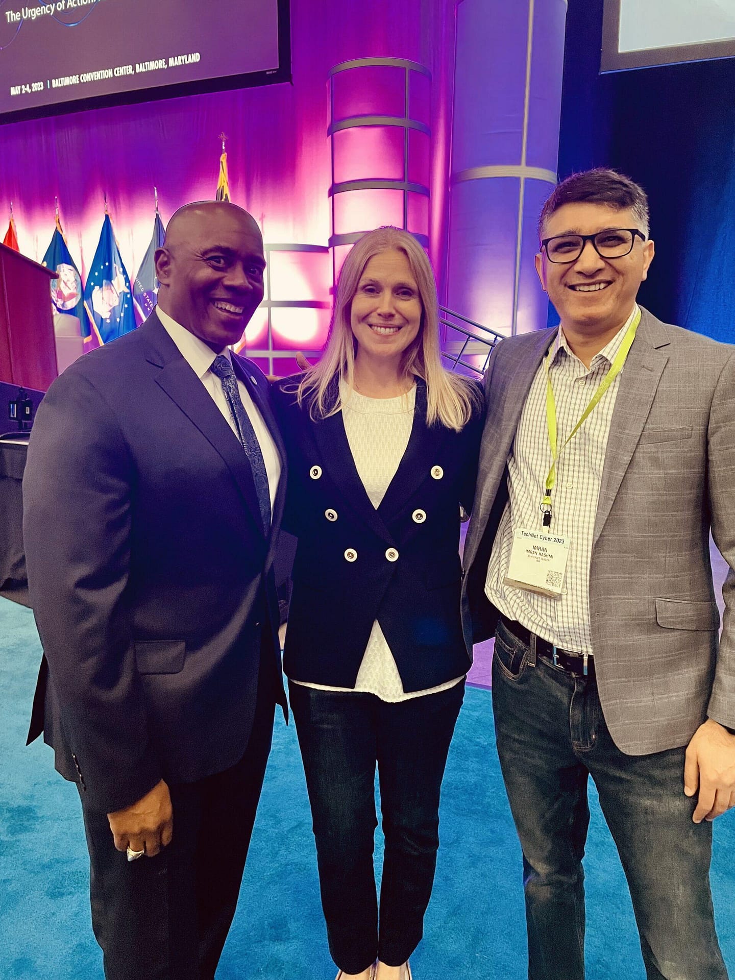 Imran Hashmi 12 Lauren Knausenberger - CIO US Air Force & Michael Black VP AFCEA