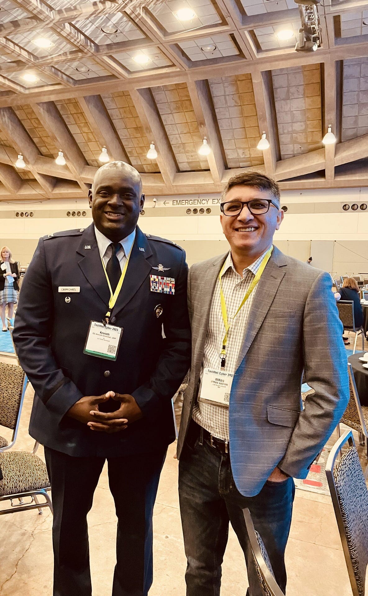 Imran Hashmi 6 Ken Carmichael CIO USCYBERCOM